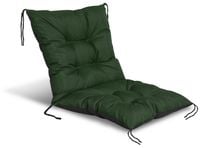poduszka ogrodowa 50x50x50 cm na krzesło wodoodporna zielona
