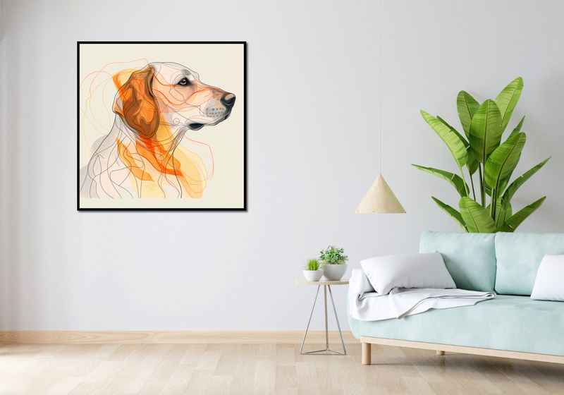 Plakat 100x100cm Kontur Profilowego zdjęcie 4