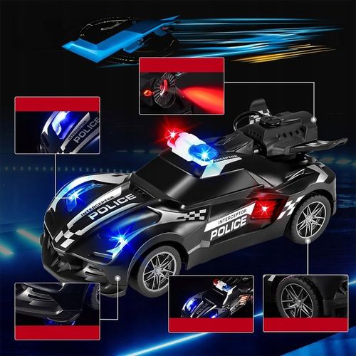 Turbo Drift auto na pilota ze światłem i dymem na Arena.pl