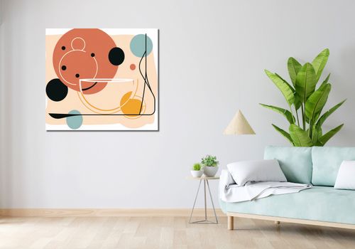 Obraz 100x90cm Harmonia Ciepła na Arena.pl