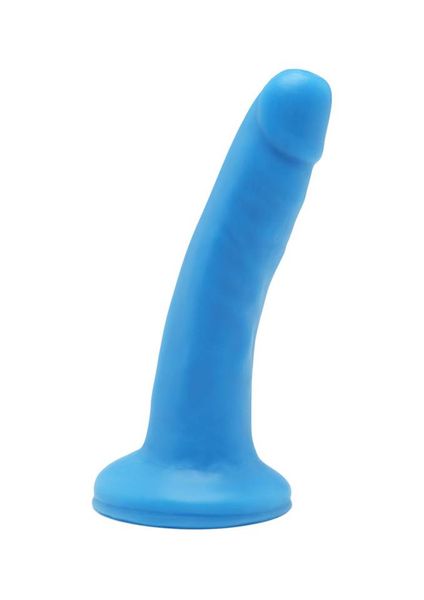 Niebieski Miękki Penis - Happy Dicks 6" 14,5Cm zdjęcie 2