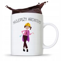 Kubek Architekta Projektanta Najlepszy Architekt Z Nadrukiem Ze Zdjęciem