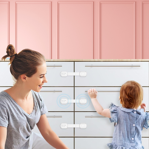 zabezpieczenia szafek blokada szuflad mebli drzwi przed dziećmi mocna na Arena.pl