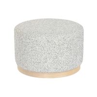 Emaga Taboret DKD Home Decor 48 x 48 x 31 cm Jasnoszary