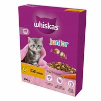 WHISKAS JUNIOR KURCZAK 300G SUCHY KOT