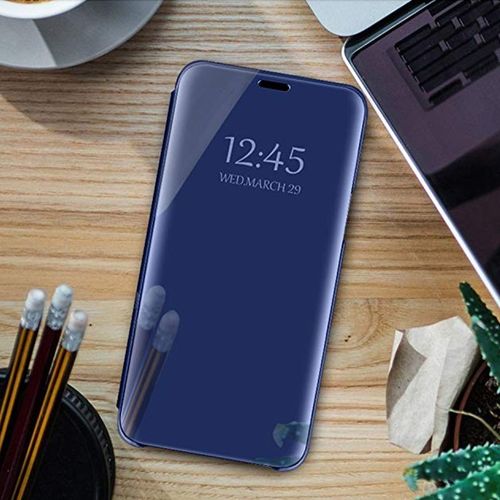 Etui Smart Clear View do Huawei P40 niebieski na Arena.pl