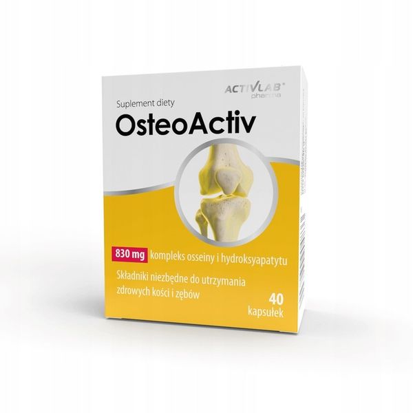 OsteoActiv Osseina 40 kaps. Activlab Pharma zdjęcie 1