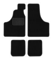 Dywaniki samochodowe welurowe do: Fiat 126P 1973-2001 czarne