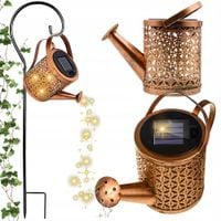 OGRODOWA WBIJANA KONEWKA LAMPKA SOLARNA OZDOBA LED 80 CM LAMPKI SOLARNE