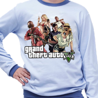 Piżama dziecięca GTA VI Grand Thief Auto