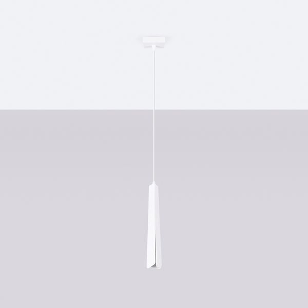 Lampa wisząca PRYSM 1 biała zdjęcie 2
