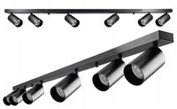 Lampa sufitowa natynkowa 6X GU10 oprawa halogenowa szyna spot ruchoma
