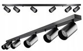 Lampa sufitowa natynkowa 6X GU10 oprawa halogenowa szyna spot ruchoma