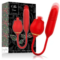 mia dooble pleasure licking - model dwufunkcyjny, silikon, usb, wodoodporny