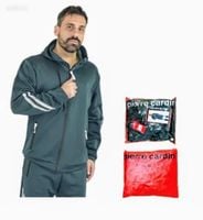 Dres kompletny męski Pierre Cardin Paris full zip rozpinany z kapturem