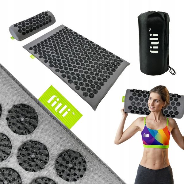 MATA ZDROWOTNA DO AKUPRESURY Z KOLCAMI + PODUSZKA zdjęcie 1