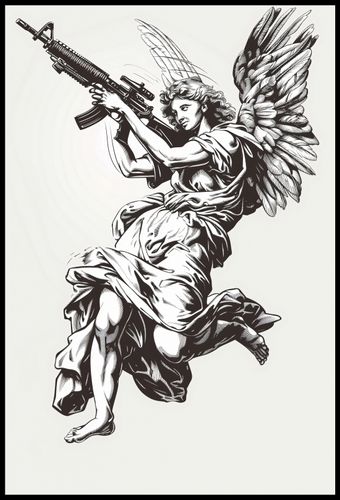 Plakat 61x90,5cm Anioł Wojny na Arena.pl