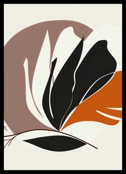 Plakat 64x90cm Elegancja Roślinna zdjęcie 2