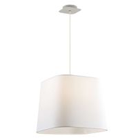 LAMPA wisząca MITO MA04581C-001-01 Italux abażurowa OPRAWA zwis biały