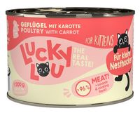 Lucky Lou Lifestage Kitten Drób Puszka 200G