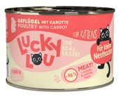 Lucky Lou Lifestage Kitten Drób Puszka 200G