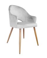 Krzesło Velvet noga dąb MG39