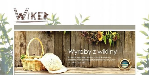 KOSZ KOSZYK WIKLINOWY NA ZAKUPY PIKNIK GRZYBY 45 CM WIELKANOC na Arena.pl