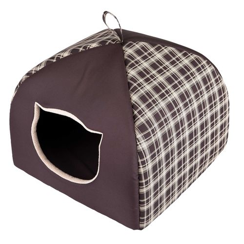 Budka dla kota, Duża Buda Igloo - roz. R3: 49x49cm na Arena.pl