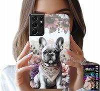 ETUI DO SAMSUNG GALAXY S21 Ultra - BULDOG BULDOGI PIESKI RASY PSÓW PLECKI