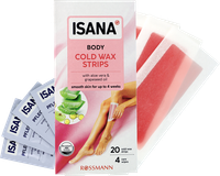 ISANA PLASTRY Z WOSKIEM DO DEPILACJI CIAŁA 20 SZT