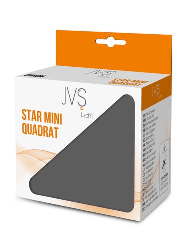 pierścień ozdobny star mini quadrat chrom na Arena.pl