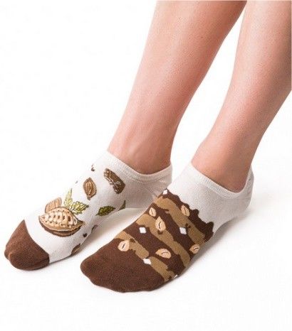 STOPKI DAMSKIE NIE DO PARY 005 SALE 35-38 kakao ecru na Arena.pl