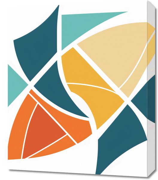 Obraz 50x60cm Geometria Wiatru zdjęcie 1