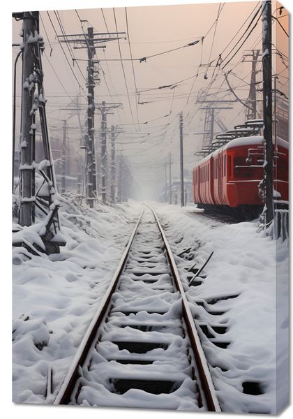 Obraz 60x90cm Podróż po Torach zdjęcie 1