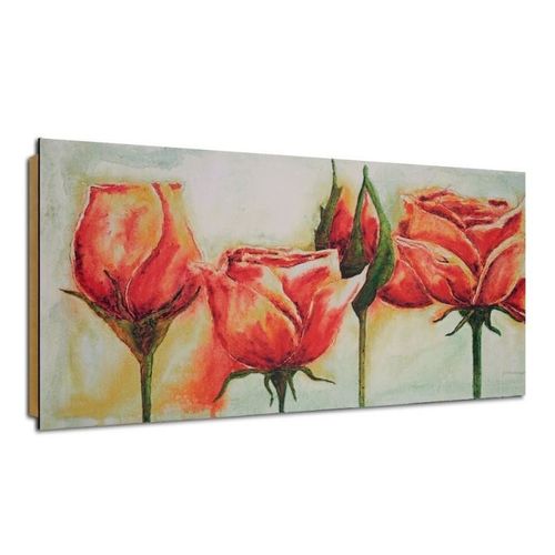 Deco Panel, Kwiaty róży 40x30 na Arena.pl