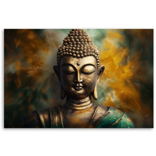 Emaga Obraz na płótnie, Posąg Buddy Abstrakcja - 60x40 na Arena.pl
