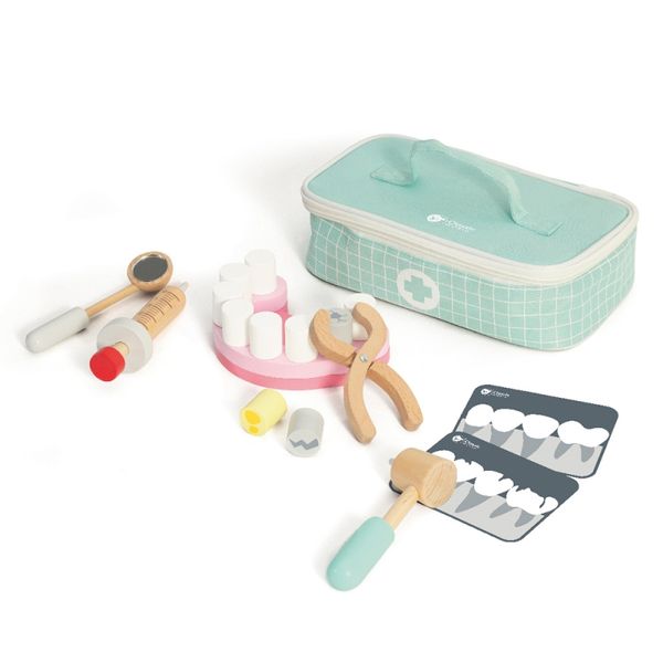 CLASSIC WORLD Little dentist set and doctor's suitcase zdjęcie 9