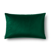 Prostokątna poszewka welurowa Werona – butelkowa zieleń