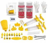 ZESTAW DO ODPOWIETRZANIA HAMULCÓW SHIMANO TEKTRO SRAM 2021 L-P + OLEJ 2 SZT