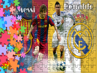Puzzle tradycyjne - Ronaldo Messi Neymar