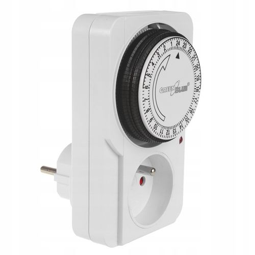 Programator czasowy timer analogowy mechaniczny włącznik wyłącznik prądu na Arena.pl