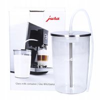 Szklany pojemnik na mleko 0,5 l Jura 72570