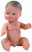 BOBASEK AZJATA UROCZE FAŁDKI CHŁOPCZYK LALKA 34CM
