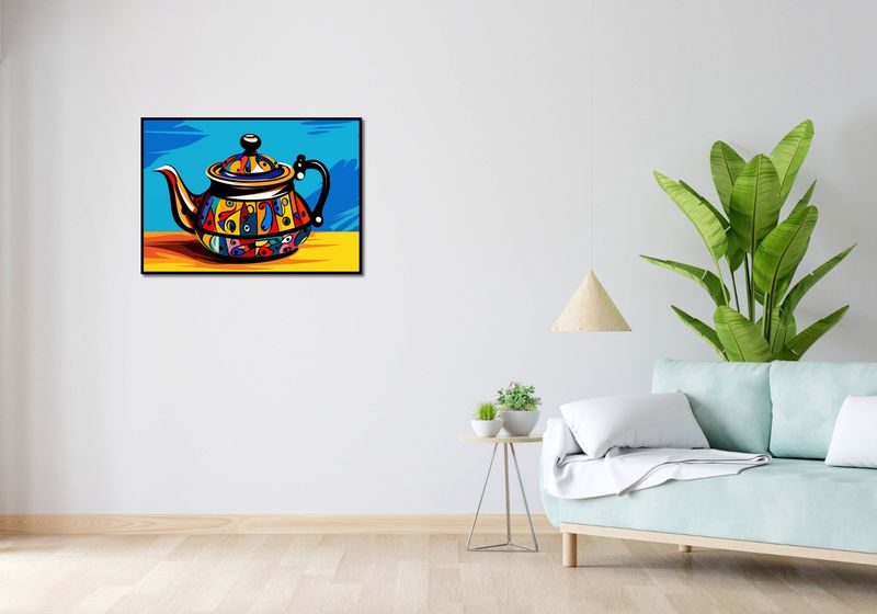 Plakat 84x59,5cm Może Herbatki? zdjęcie 4