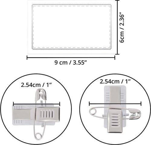 Etui przezroczyste na Identyfikator 9x6cm 50szt na Arena.pl