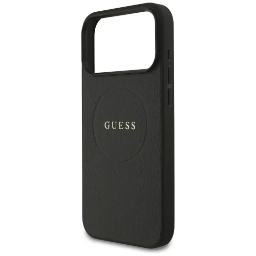 etui guess grained ring magsafe do iphone 17 pro max - czarne na Arena.pl
