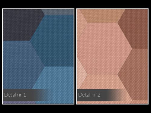 33201 Obraz na płótnie OKO HEKSAGONY na Arena.pl