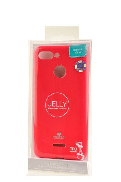 Etui Mercury Goospery Jelly Case do XIAOMI REDMI 6 różowy zdjęcie 4