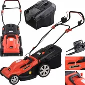 YATO KOSIARKA ELEKTRYCZNA 2000W szer 43cm kosz 50l