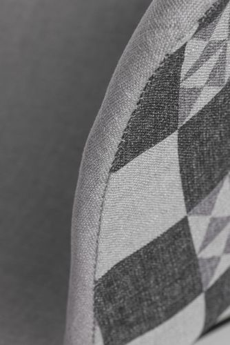 Krzesło P016W Pattern szar-patch/white D2 na Arena.pl